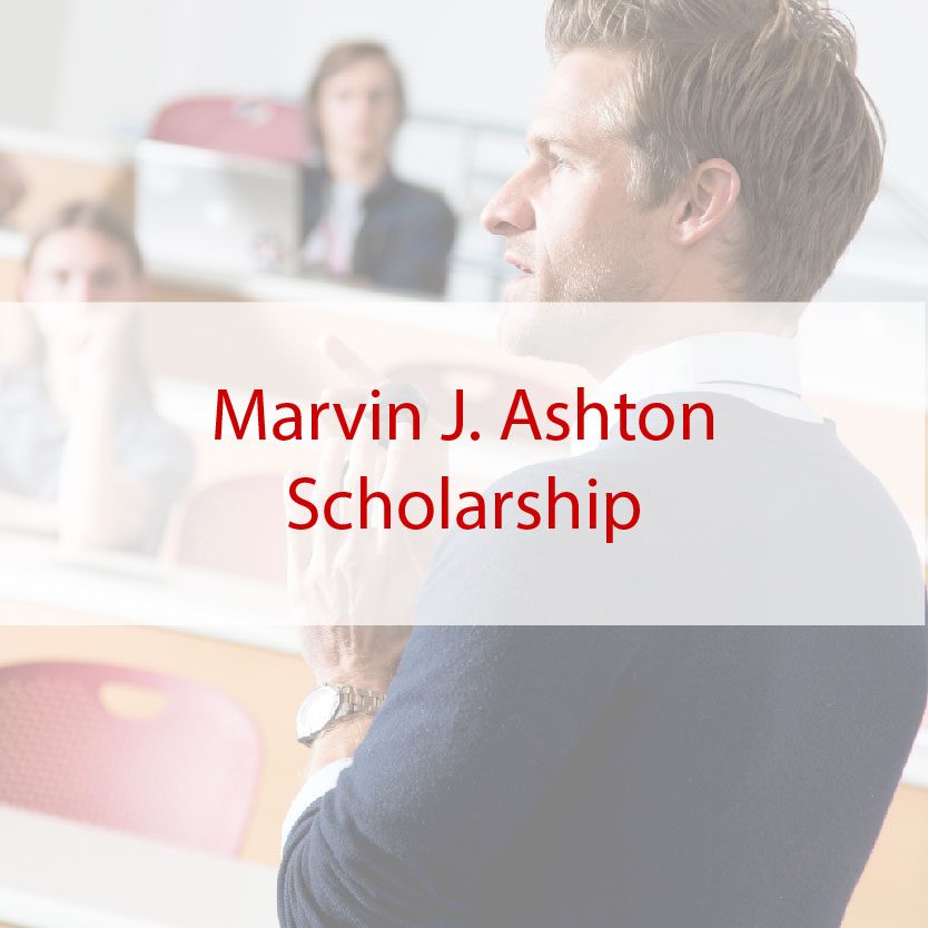 Marvin J. Ashton Scholarship
