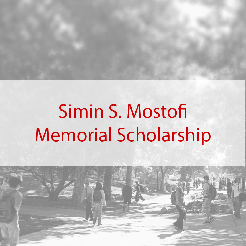 Simin S. Mostofi Memorial Scholarship